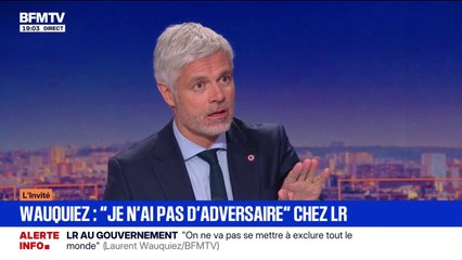 Gouvernement de Sébastien Lecornu: Laurent Wauquiez, président du groupe (Droite républicaine), déclare "ne pas voter une censure à la légère"