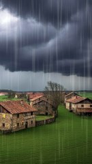 Sleep Sound, Storm, Sleeping, Heavy Rain, Rainfall, Rain Calm, Weather, Aura