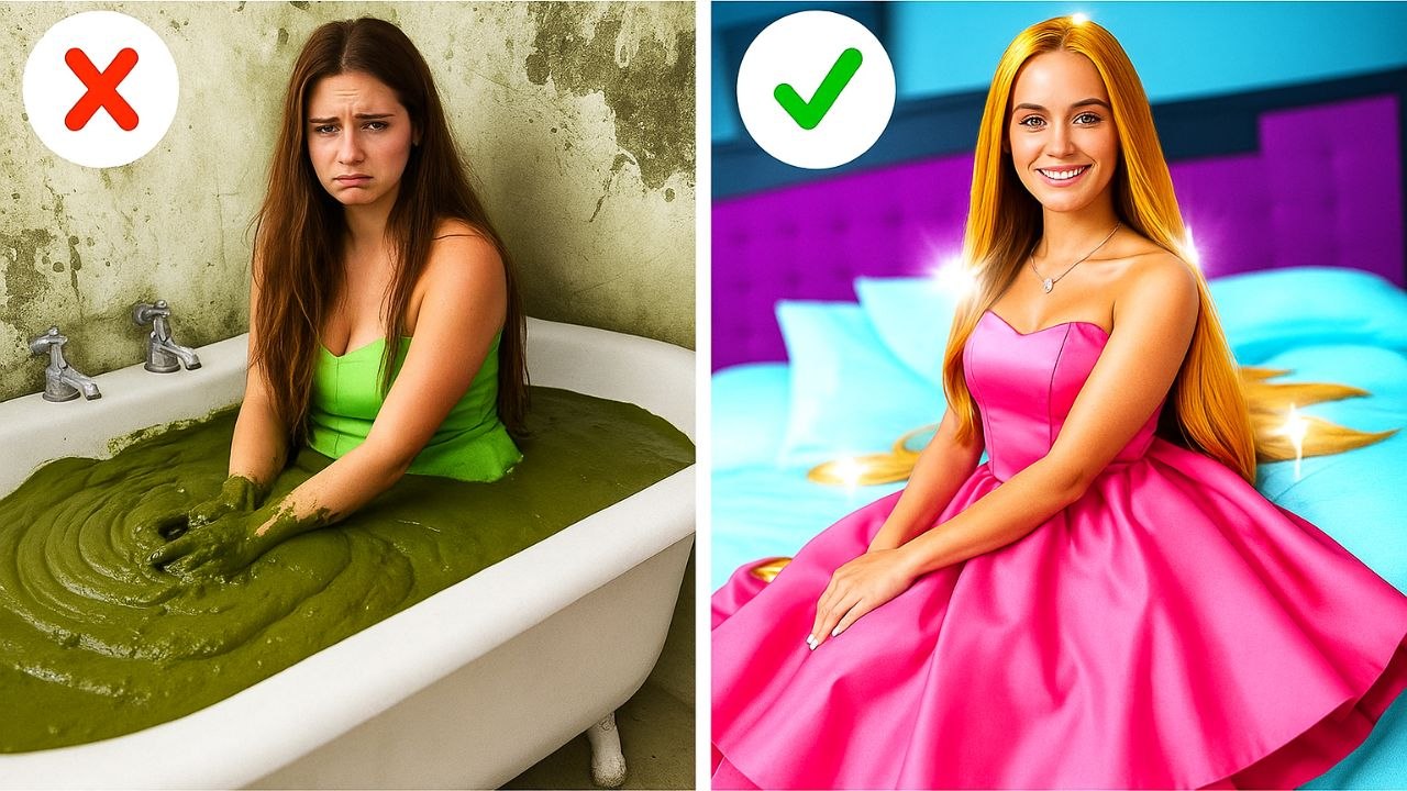 Défi relooking : riche contre ruiné ! Gadgets brillants et astuces cool