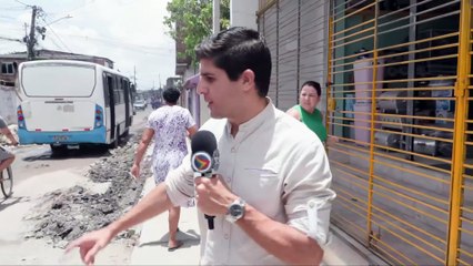 Acidentes Continuam a Ocorrer Devido a Obras Inacabadas na Rua Laguna em Jaboatão: População Clama por Solução