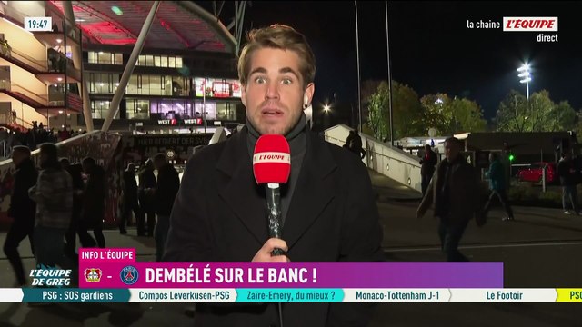 Doué titulaire, Dembélé remplaçant : la compo du PSG sur le terrain du Bayer Leverkusen - Foot - Ligue des champions
