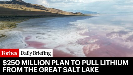 Utah's $250M Gamble: Inside The Plan To Mine "White Gold" From The Great Salt Lake