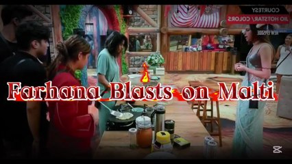 Bigg Boss 19 LIVE – Farhana Blasts on Malti | Episode 59 dailymotion