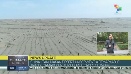 China, Taklimakan Desert sees remarkable transformation after four decades