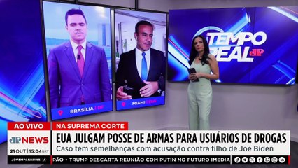 EUA vai analisar recurso que proíbe posse de armas para usuários de drogas | TEMPO REAL