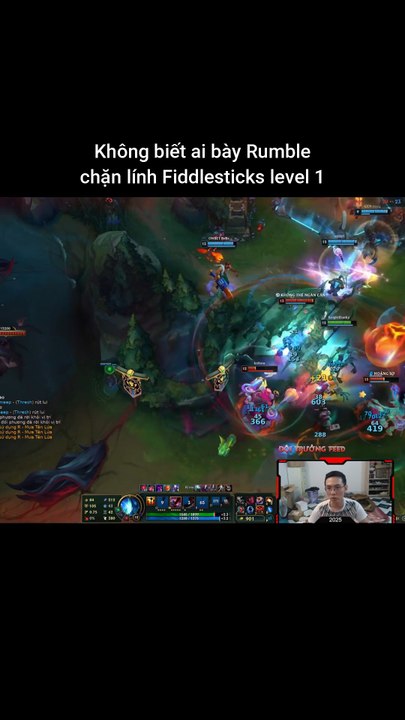 Không biết ai bày Rumble chặn lính Fiddlesticks level 1 #rumble #fiddlesticks #lienminhhuyenthoai #leagueoflegends #knightriseky