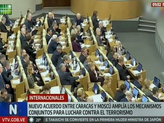 Duma rusa ratifica acuerdo de asociación estratégica y cooperación con el gobierno de Venezuela