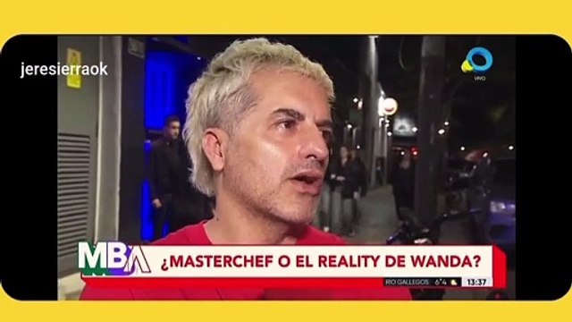 Ángel De Brito filoso contra Wanda Nara y su participación en Masterchef