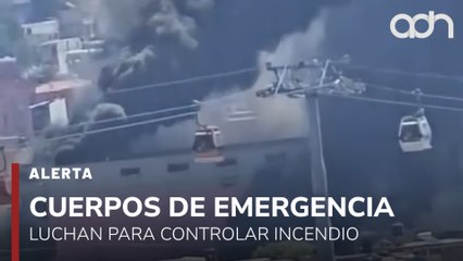 🚨¡Última Hora! Cuerpos de emergencia atienden incendio en fábrica de colchones en Ecatepec