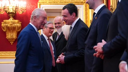 King Charles welcomes Balkan leaders at reception