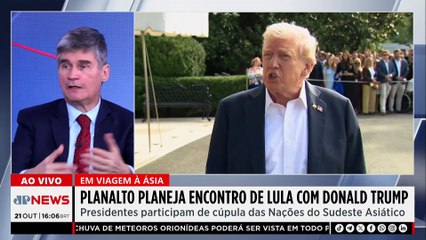 VEM AÍ? Planalto planeja encontro de Lula com Donald Trump