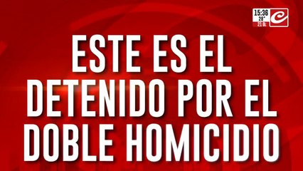 Este es el detenido por el doble homicidio: ¿Un crimen que se pudo haber evitado?