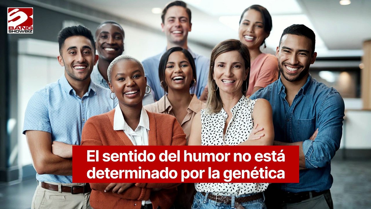 El sentido del humor no está determinada por la genética