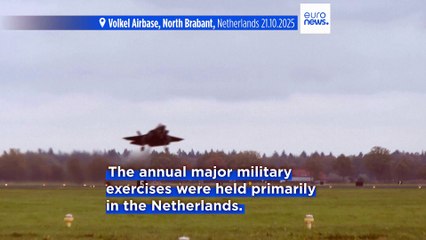 NATO annual nuclear exercise 'Steadfast Noon' winds down in the Netherlands