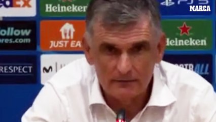 Mendilibar: "En estos campos no regalan nada, pero es que hoy nos han quitado"