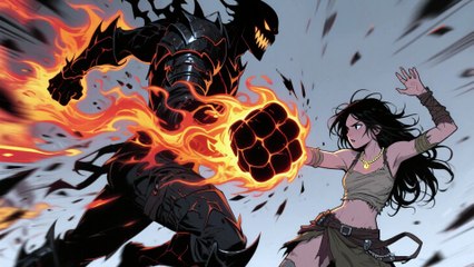 PAIN becomes COSMIC STRENGTH! (Lisa of the Flaming Frost EP 2) - AI Animation