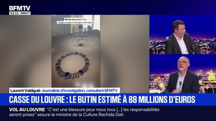 Casse du Louvre : le butin estimé à 88 millions d’euros - 21/10