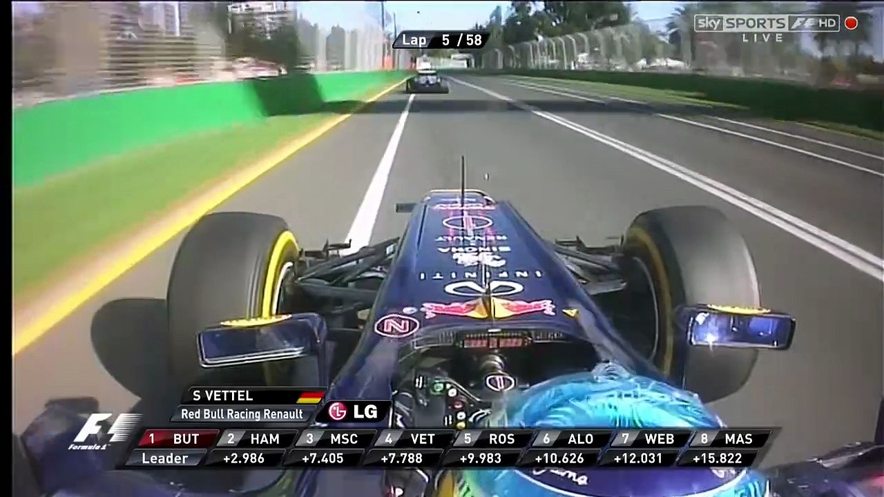 Relive the 2012 Australian Grand Prix First hour