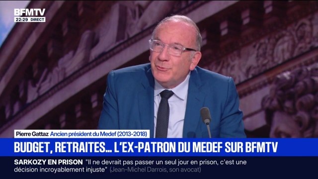 Budget, retraites: Pierre Gattaz, ancien président du Medef, dénonce un délire politique depuis la dissolution