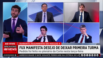 Ghani analisa pedido de Fux para deixar Primeira Turma do STF: “Fez críticas até à Corte”