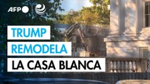 Trump derriba parte de la Casa Blanca para construir un nuevo salón de baile