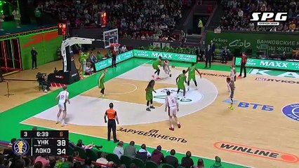 Vince Hunter Highlights 14 Pts, 2 Ast vs Unics 19.10.2025