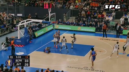 Dusan Beslac Highlights 16 Pts, 3 Blk vs BC Parma 18.10.2025