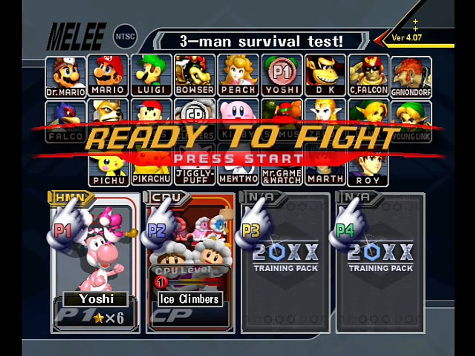 Super Smash Bros. Melee 20XX Hack Pack online multiplayer - ngc
