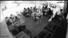 This is what happened in a #restaurant after a #woman lost control of her #car.