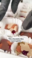 Luxury chocolate candy business idea 🍫✨ Turn melted chocolate and nuts into a premium handmade treat brand! Credit: multiple creators credited in-video under fair use for commentary and education.   ---  🏷️ Tags  #CraftlyRe Reacts | DIY videos | crafts