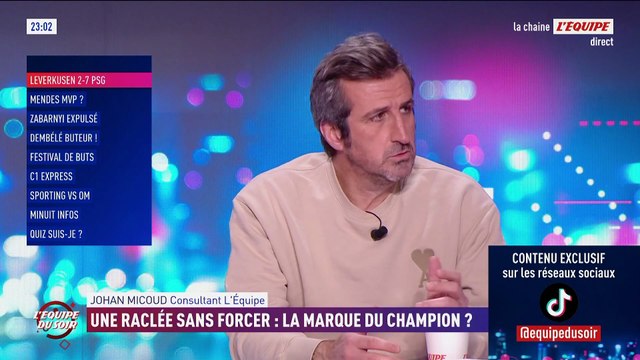 Johan Micoud : « Même avec les absents, ça joue de la manière, c'est la marque du champion » - Foot - Ligue des champions