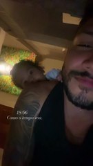 Vídeo: Yuri Lima compartilha momento carinhoso com a filha Nala