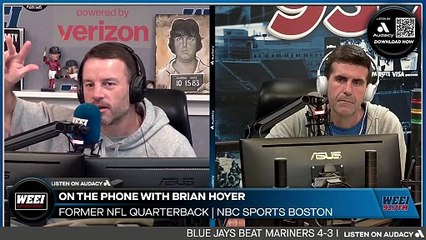 WEEI Afternoons: Brian Hoyer names his top five quarterbacks