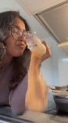 Cup Shatters as Woman Drinks Hot Milk Tea