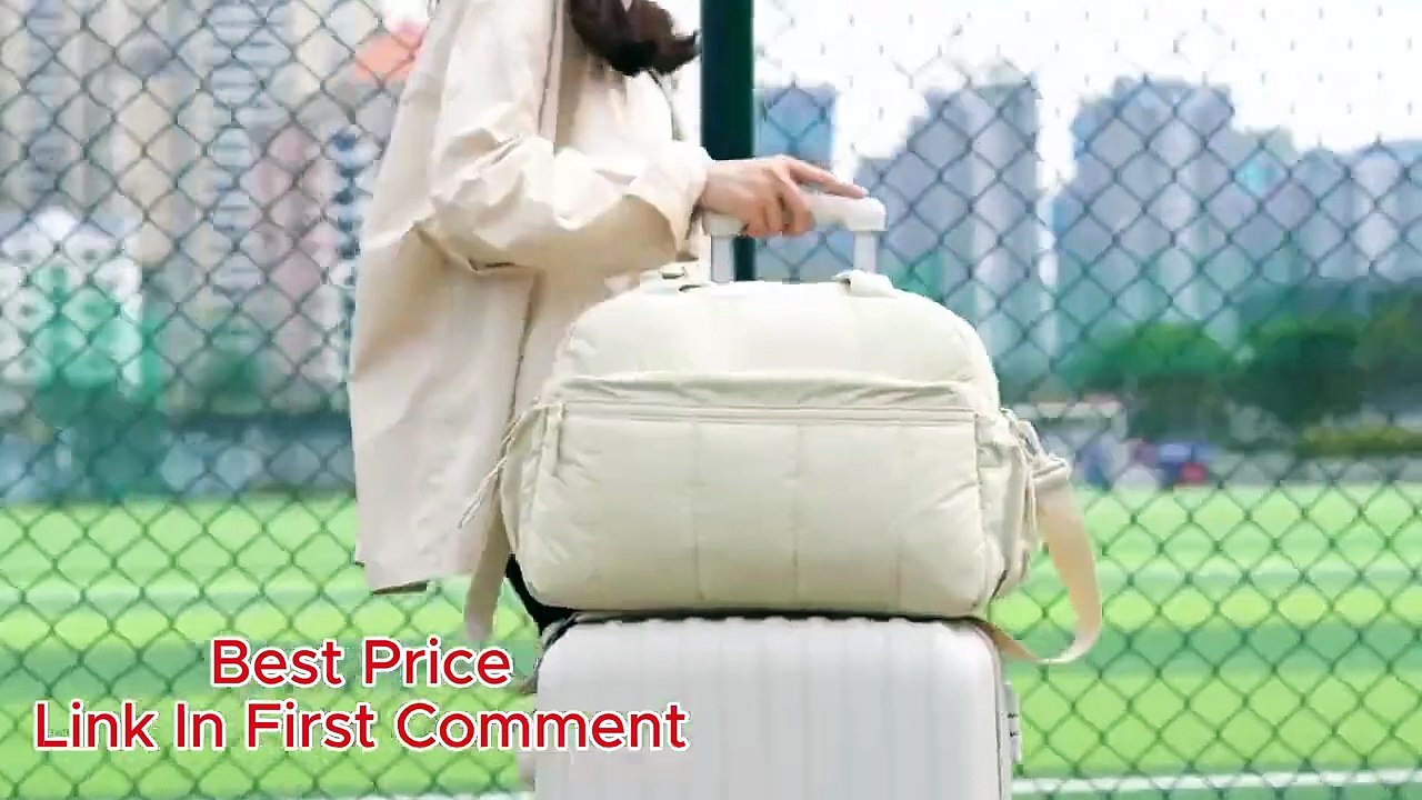 ALIEXPRESS FINDS - BAGSMART TRAVEL BAG 2025 REVIEW _ BEST WOMEN'S CARRY-ON DUFFEL FOR TRAVEL, GYM & WEEKEND TRIPS