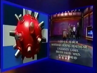 Jeopardy! closing credits, 9/17/99