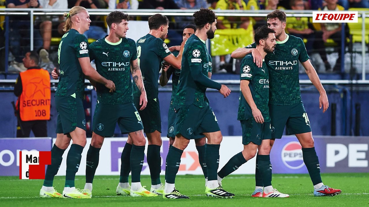Manchester City s'impose sans forcer sur la pelouse de Villarreal en Ligue des champions - Foot - Ligue des champions