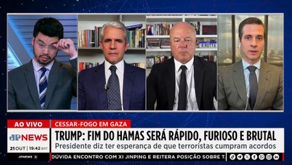 Donald Trump volta a ameaçar o Hamas caso grupo terrorista não cumpra acordo de paz com Israel