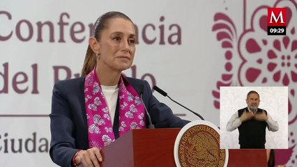 Sheinbaum le saca el reloj a reportera en plena Mañanera del Pueblo tras alargarse en su pregunta