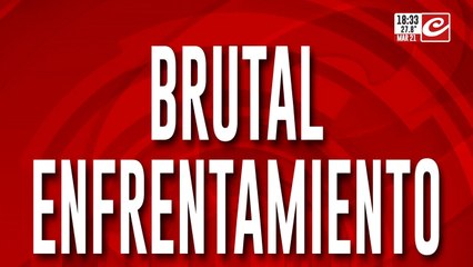 Brutal enfrentamiento: delincuentes balearon a policía