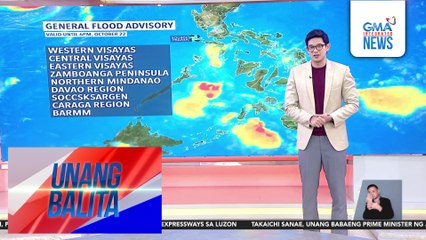Weather update as of 7AM (October 22, 2025) | Unang Balita
