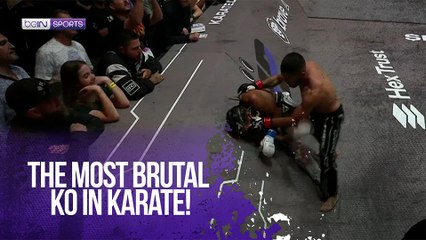 The most brutal KO in Karate!
