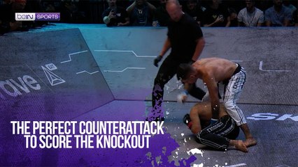 The perfect counterattack to score the knockout