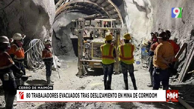 80 trabajadores evacuados tras deslizamiento en mina de Cormidom | Noticias & Mucho MAS