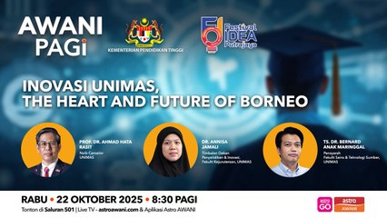AWANI Pagi: Inovasi UNIMAS, The Heart And Future of Borneo