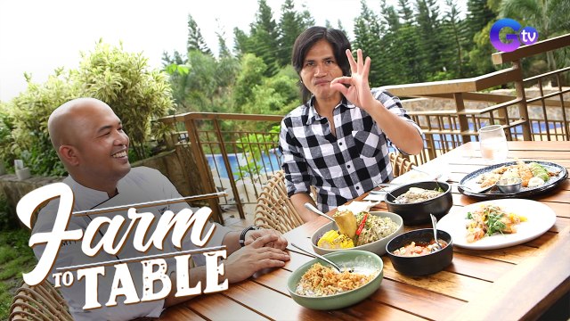 Chef JR Royol experiences a full-on Pinoy food adventure at Café Summit! | Farm to Table