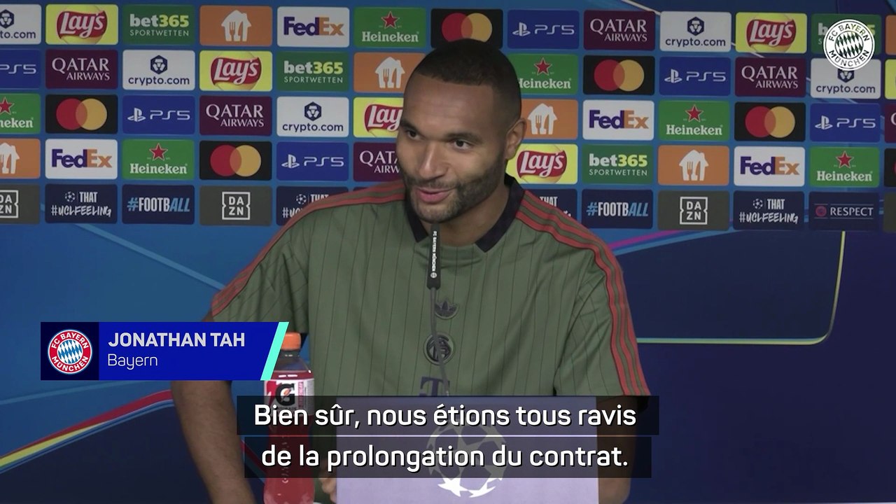 Tah : "Tous ravis pour Kompany"