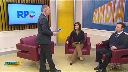 Especialista conversa no estúdio sobre a campanha Maio Amarelo  - Bom Dia Paraná