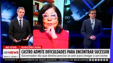 Cláudio Castro admite dificuldade para encontrar sucessor no RJ