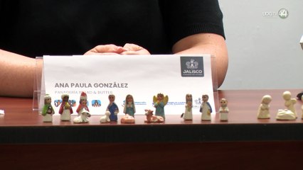 Artesanos jaliscienses sustituyen figuras de plástico en la Rosca de Reyes por piezas de barro